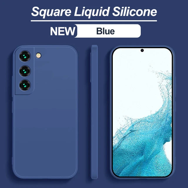 Blue Washable Drop-Proof Galaxy Case