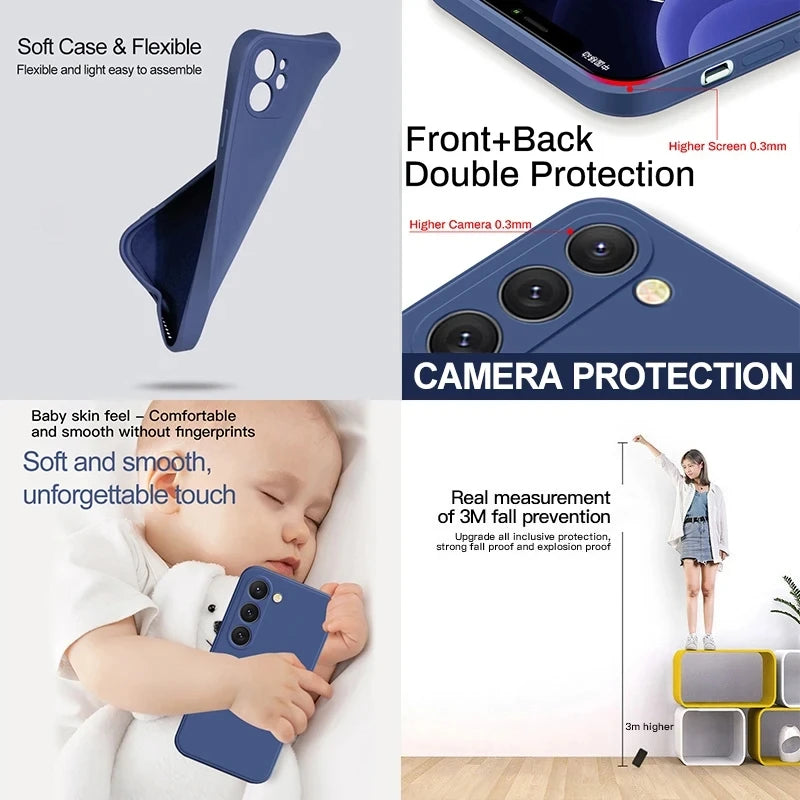 Features Washable Drop Proof Galaxy Case