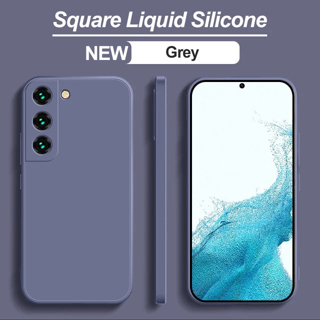 Grey Washable Drop-Proof Galaxy Case