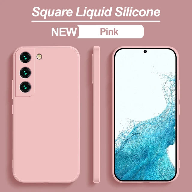Pink Washable Drop-Proof Galaxy Case