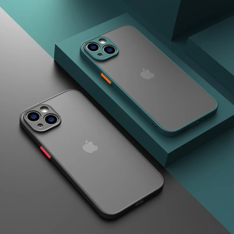 Ultra-Thin Matte & Clear iPhone Case