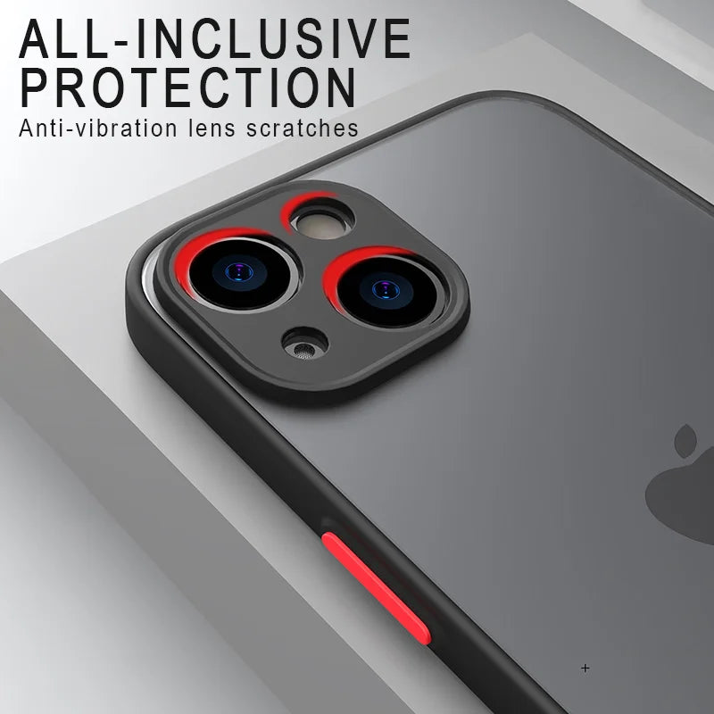 All-Inclusive Protection Ultra-Thin Matte & Clear iPhone Case