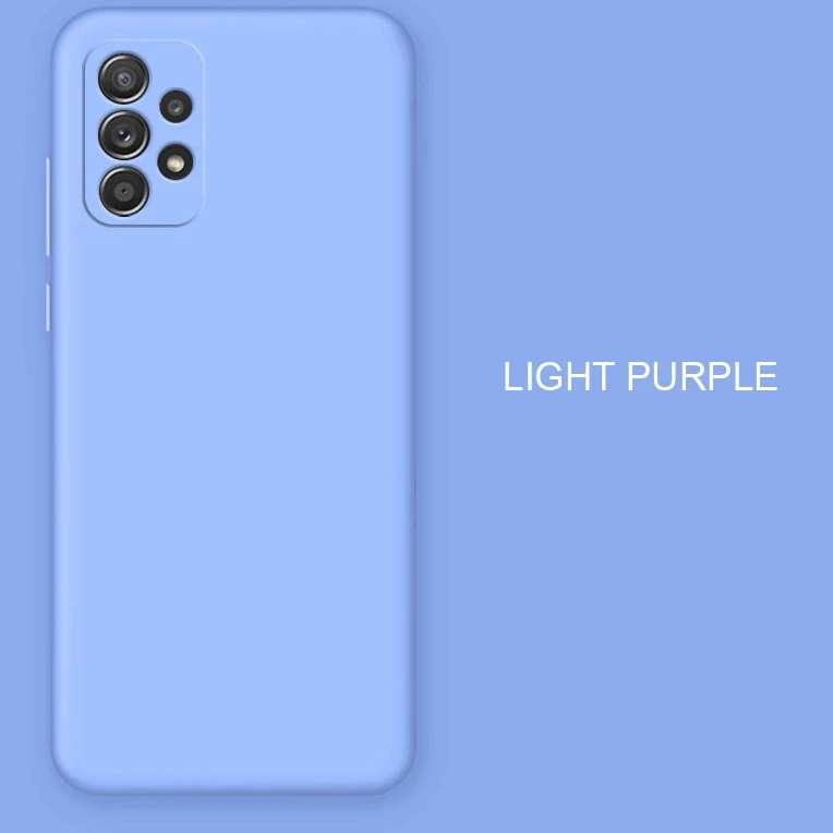 Light Purple Soft Touch Protective Samsung Phone Case
