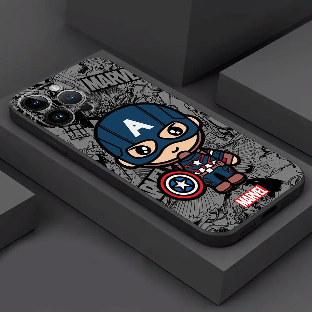 Marvel Characters iPhone Case - Captain America