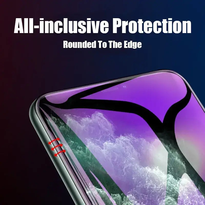 4-Pack Hydrogel Screen Protector for iPhones – Full-Cover HD Film