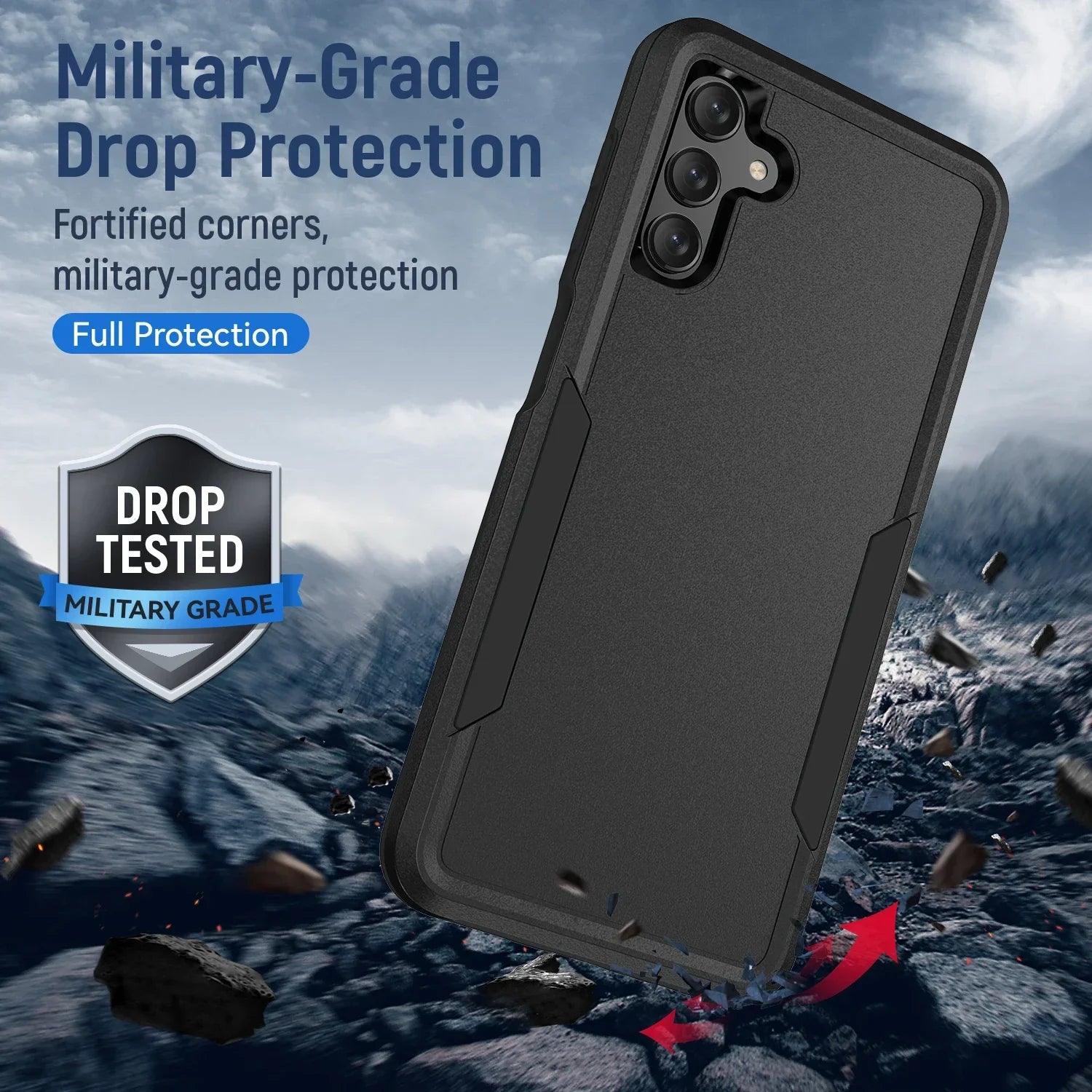 Strong Armor Case for Samsung Galaxy - Drop Protection