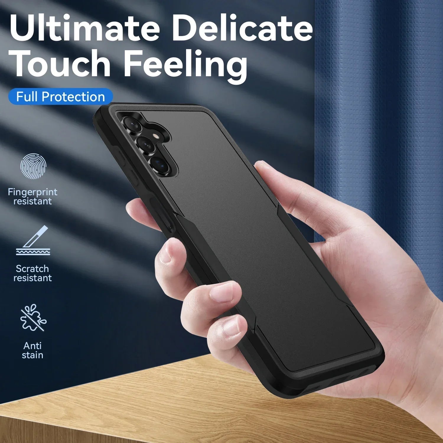Strong Armor Case for Samsung Galaxy - Scratch Resistant
